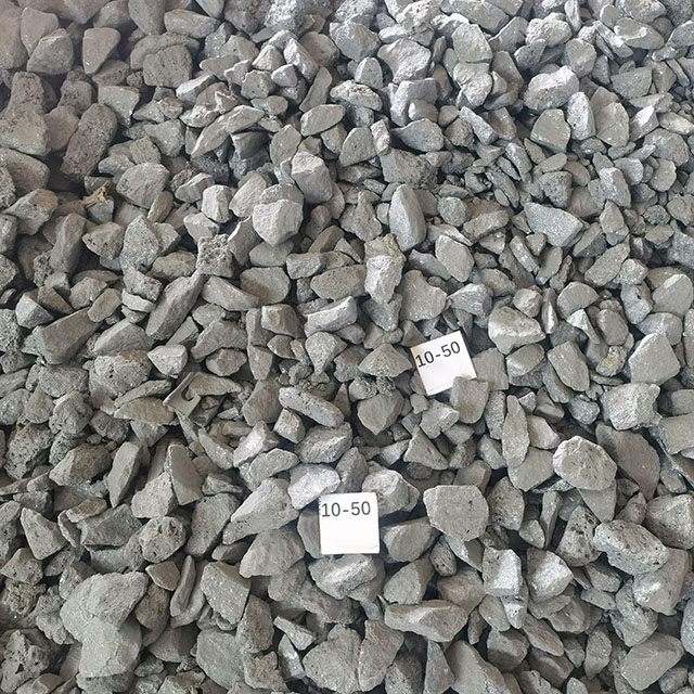 Silicio con alto contenido de carbono (aleaci&oacute;n de carbono y silicio)